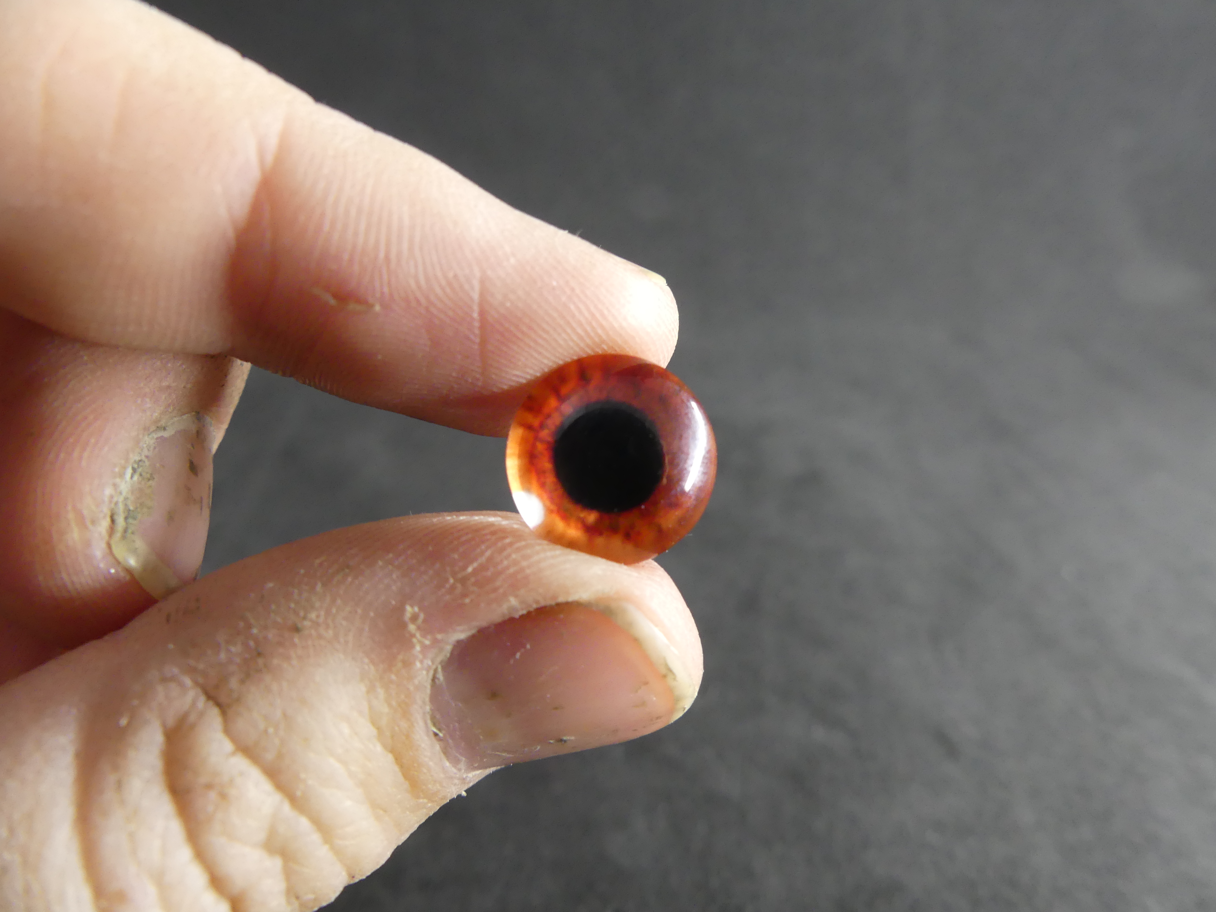 Glazen ogen 20 st - 8, 10, 12 of 15 mm - 2