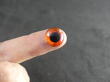 Glazen ogen 20 st - 8, 10, 12 of 15 mm