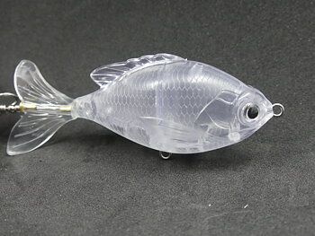 Roach plopper 10 cm - 15 grams inkl ögon