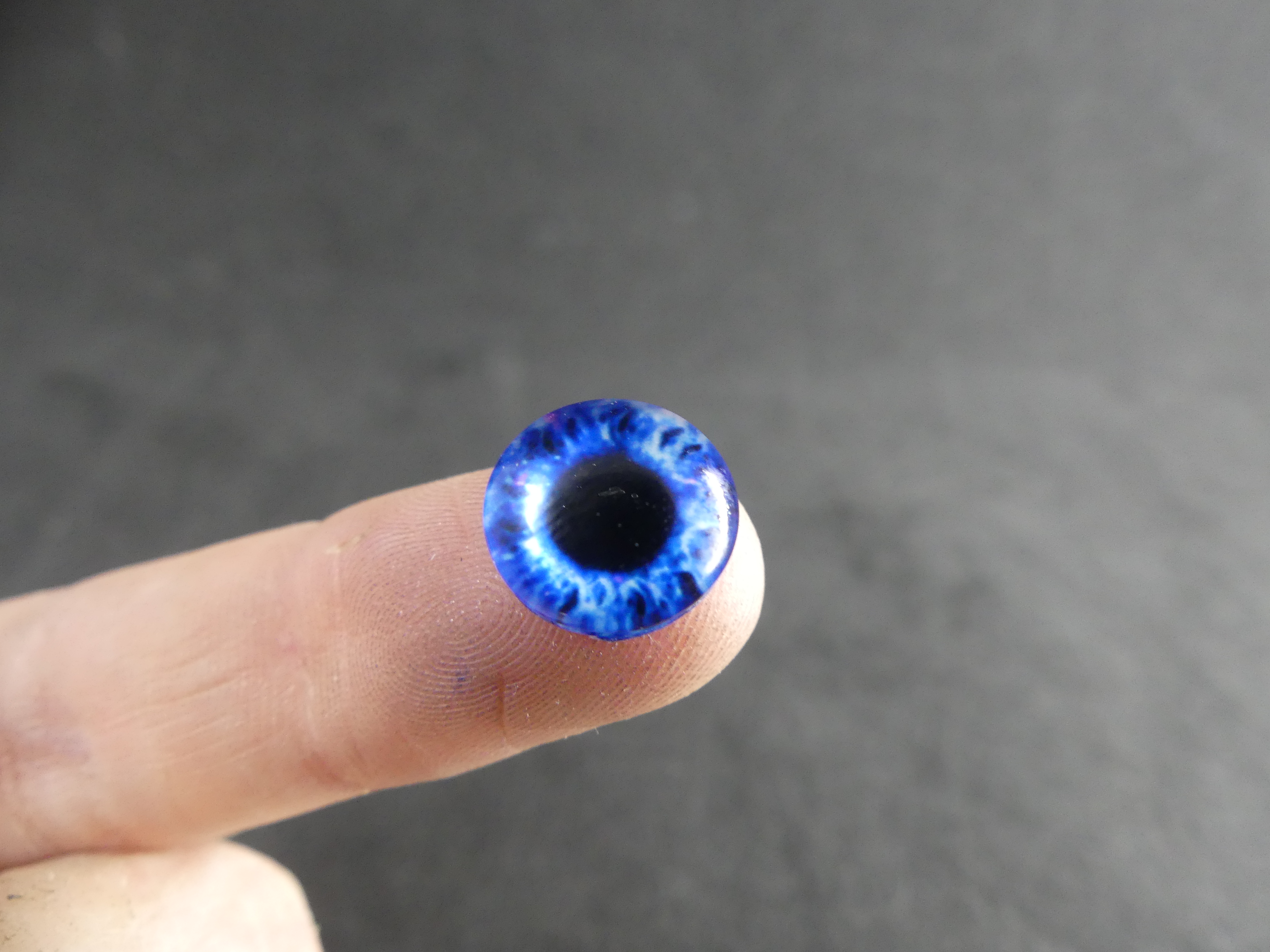 Glass eyes 20 pc - 8, 10 or 12 mm