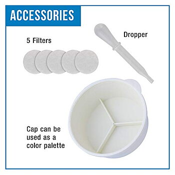 3 in 1 airbrush cleaner incl 5 filters
