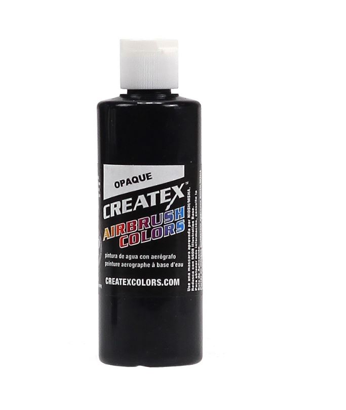 Createx - Opaque Black - 120 ml - Lureblanks