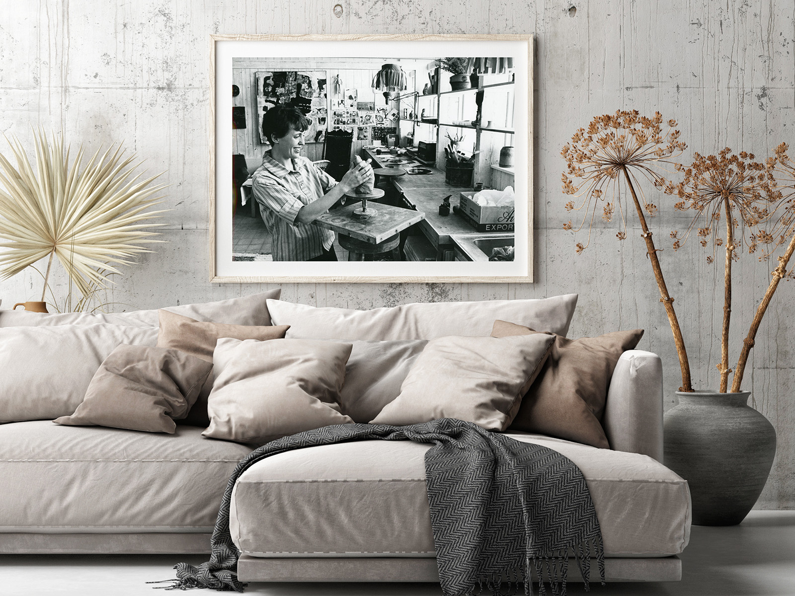Poster  med Lisa Larson by History art - 2