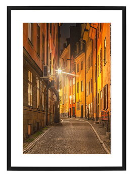 Poster Gamla stan, Stockholm by Mujo