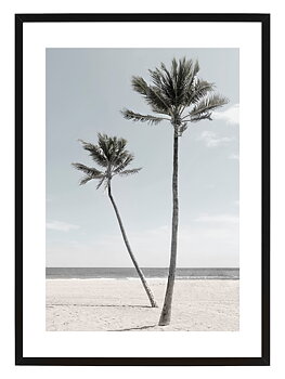 Poster Palms Beach by Mujo