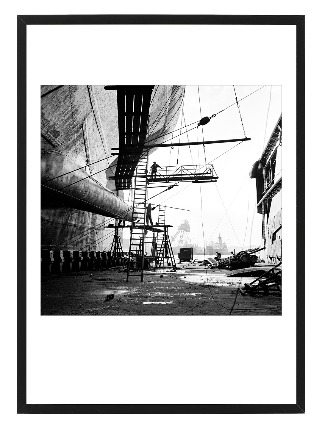 Poster Båtvarv by History art