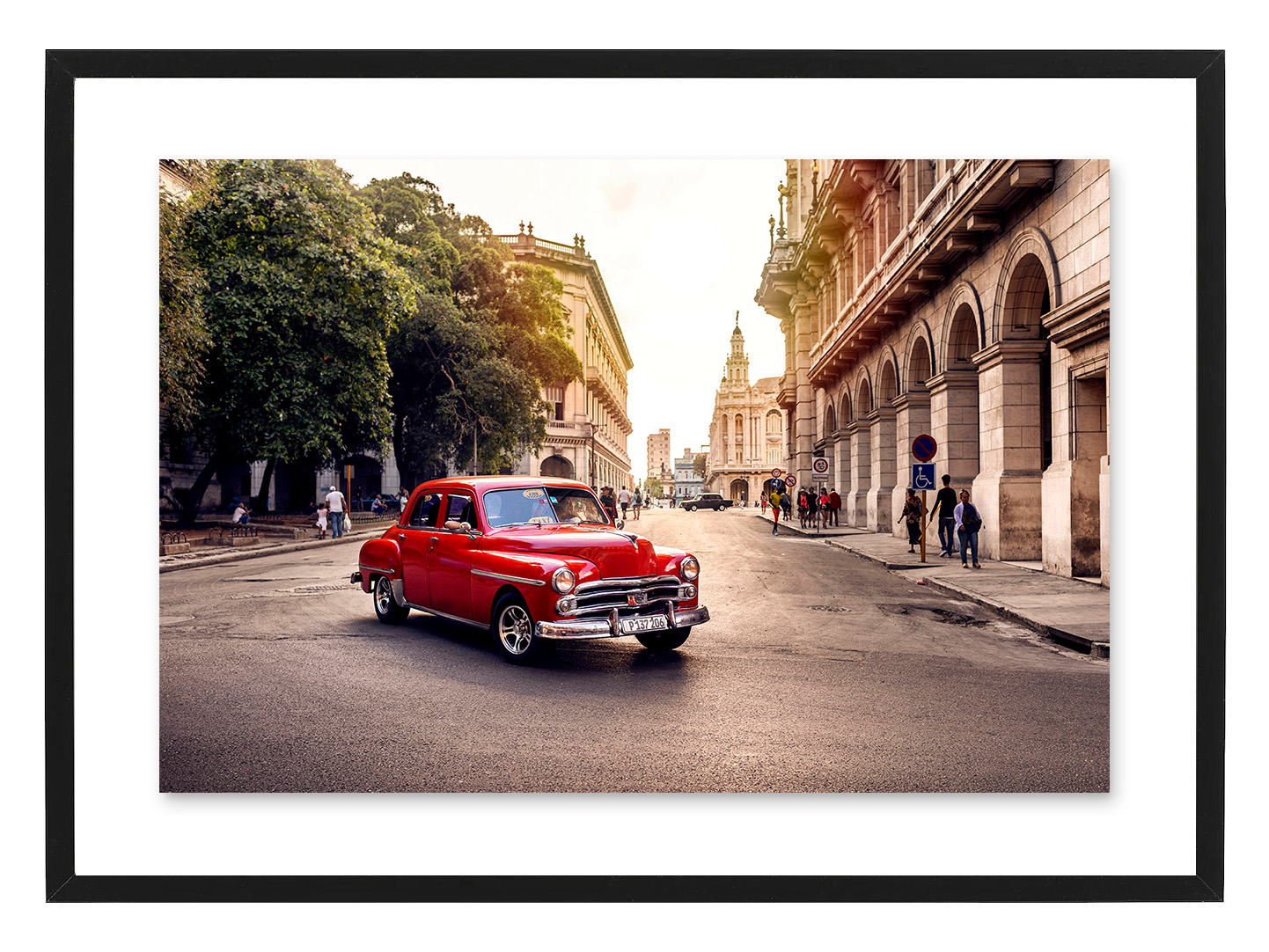 Poster Havanna car by Mujo