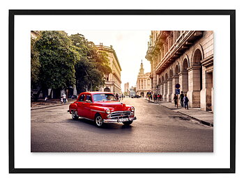 Poster Havanna car by Mujo