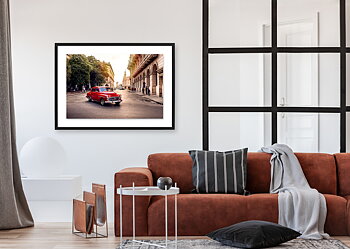 Poster Havanna car by Mujo