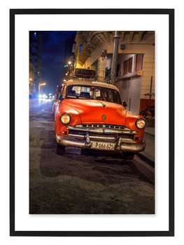 Poster Havanna car night by Mujo