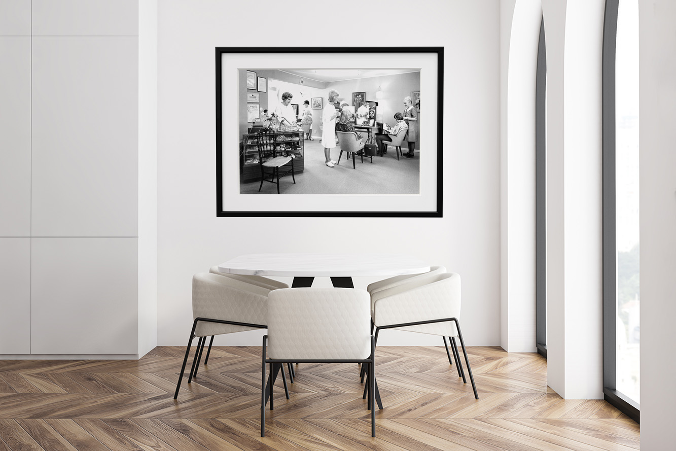 Fotokonst Damsalong by History art - 2