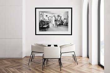Fotokonst Damsalong by History art