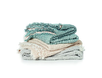 Duo bomullsfilt by Klippan Yllefabrik