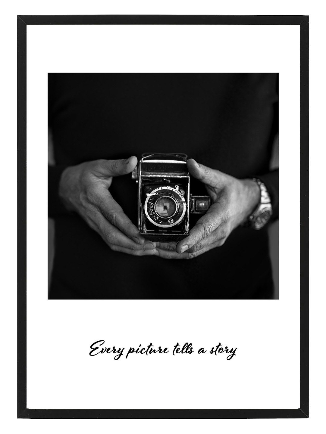 Poster Vintage Camera by Mujo