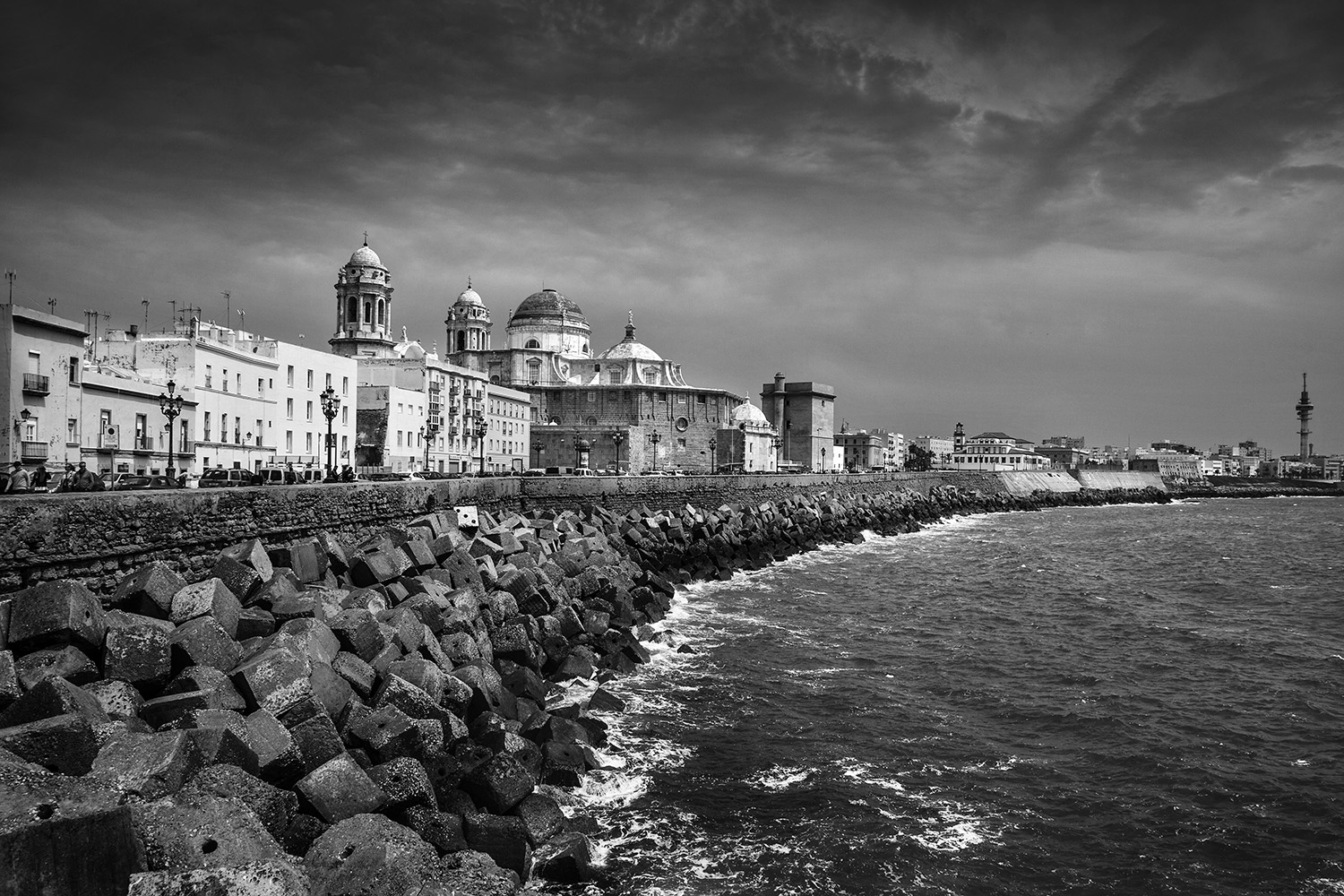 Poster Cadiz Spanien by Mujo - 3
