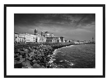Poster Cadiz Spanien by Mujo