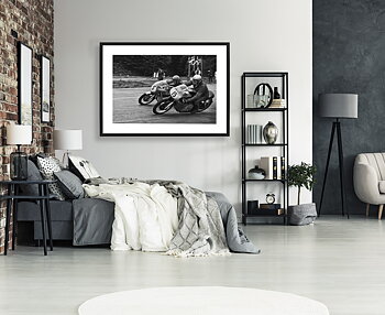 Poster Roadracing by History art