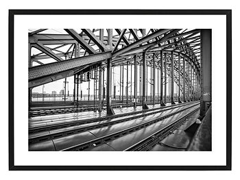Poster Hohenzollern Bridge i Köln by Mujo