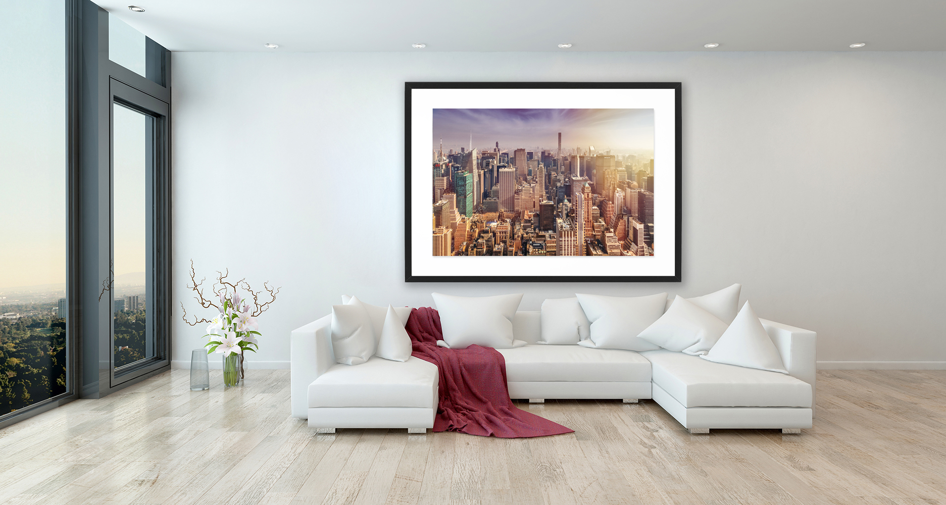 Poster Manhattan New York City by Mujo - 3