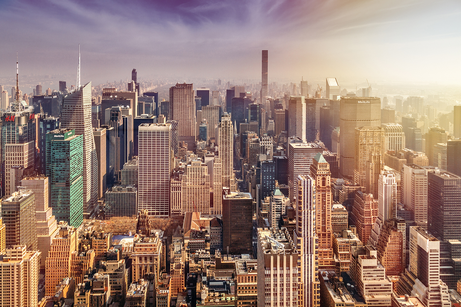 Poster Manhattan New York City by Mujo - 2