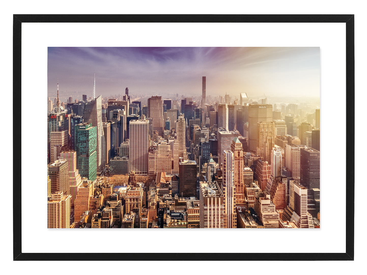 Poster Manhattan New York City by Mujo
