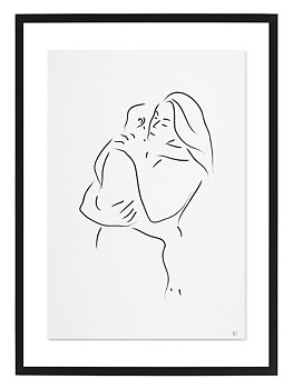 Poster Mother and child by C art