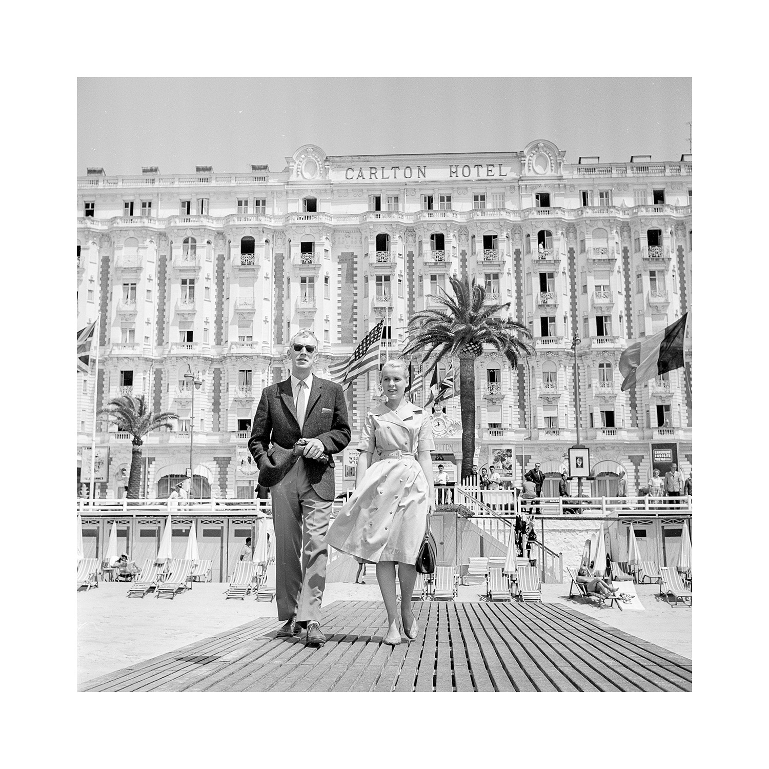 Fotokonst Max von Sydow i Cannes by History art