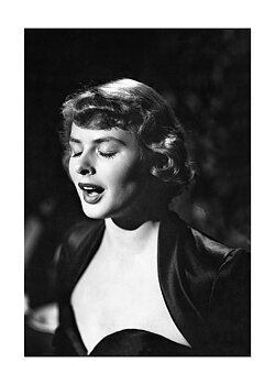 Poster Ingrid Bergman by History art
