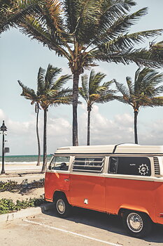 Poster Fort Lauderdale Beach Miami by Mujo