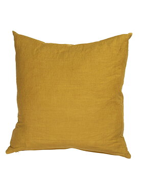 Linn kuddfodral by Klippan Yllefabrik Mustard