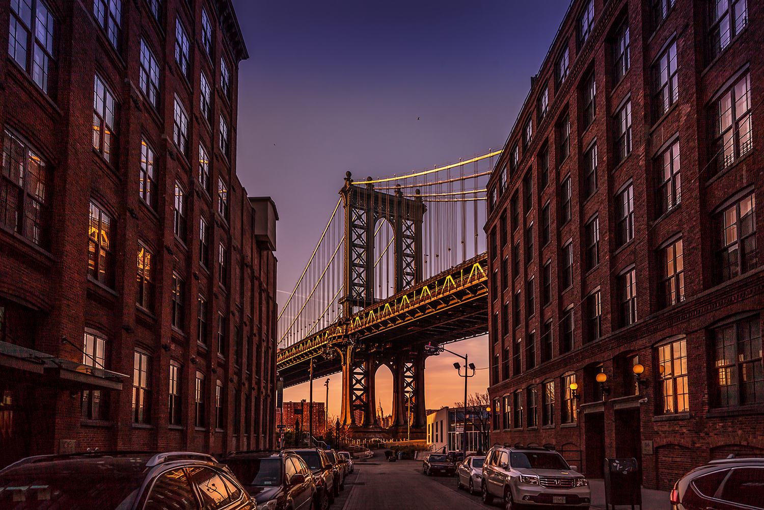 Poster Manhattan Bridge by Mujo - 3