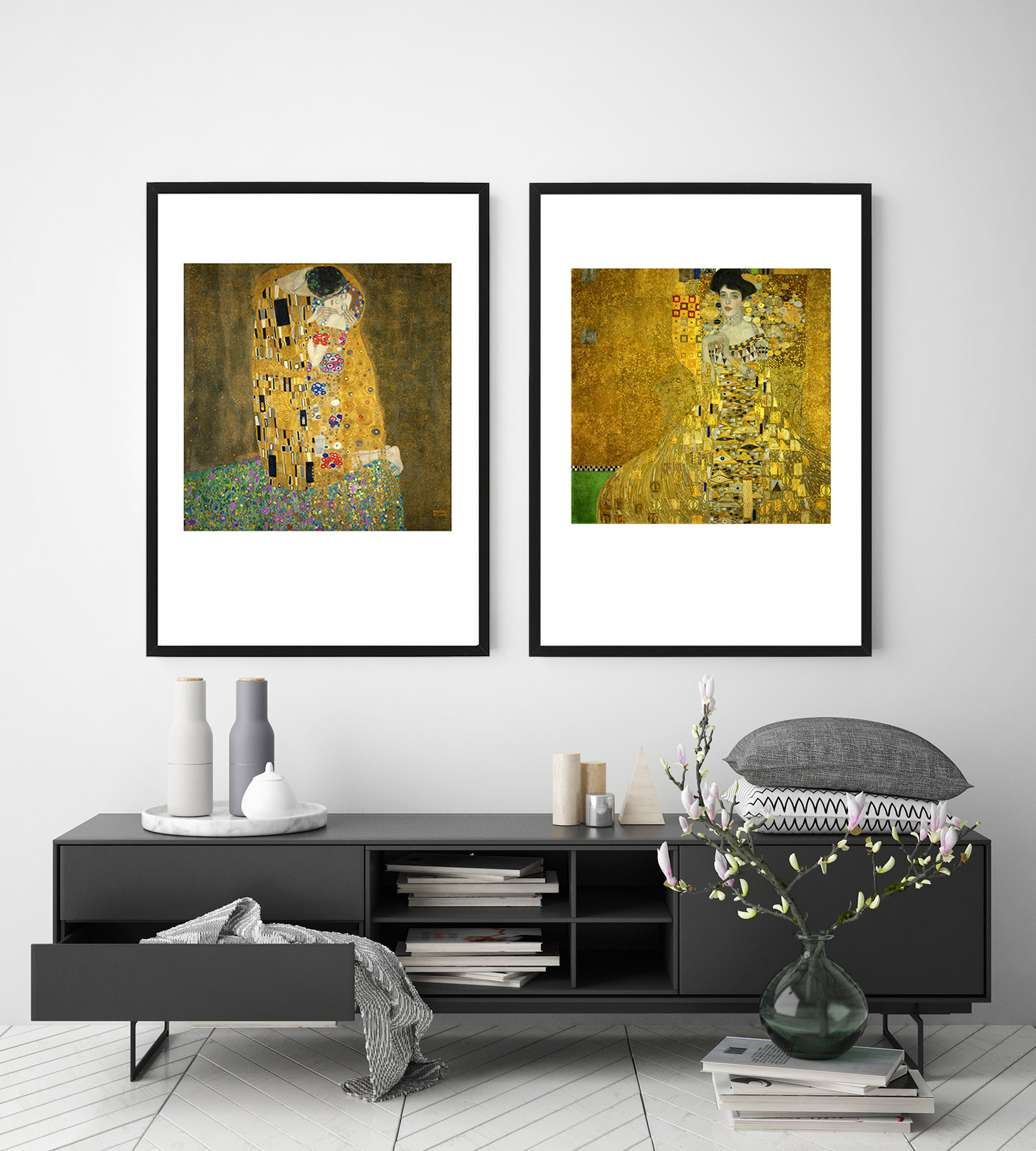 Poster Kyssen - Gustav Klimt by History art