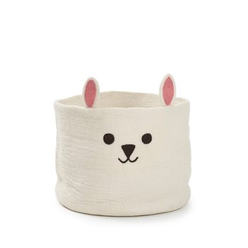 SLUTSÅLD - Rabbit filtad förvaringskorg by Klippan Yllefabrik.