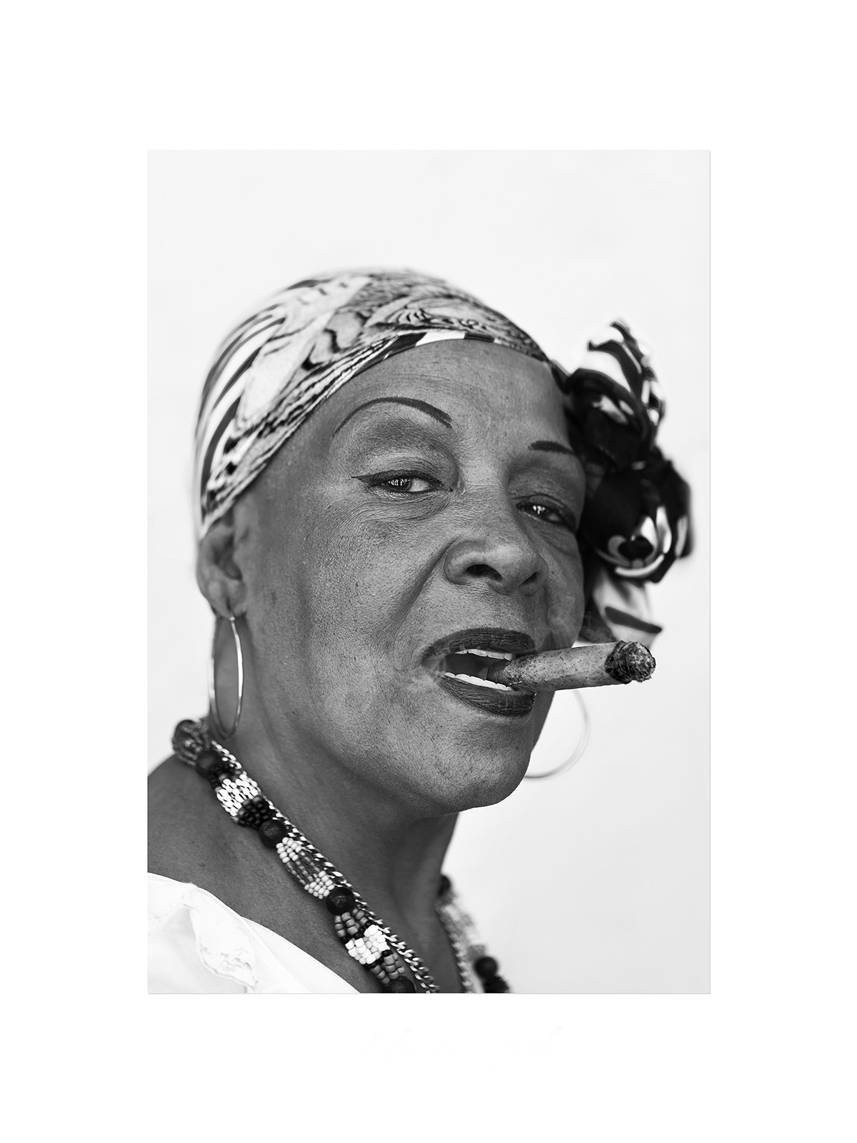 Fotokonst Havana woman by Mujo
