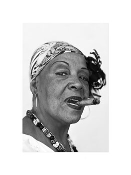 Fotokonst Havana woman by Mujo