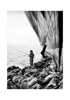 Fotokonst På grund i Mölle by History art