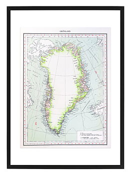 Poster Grönland by History art