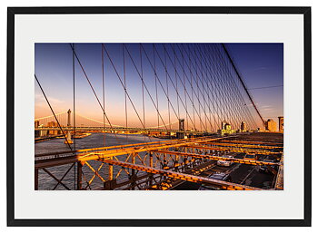  Poster Brooklyn Bridge by Mujo