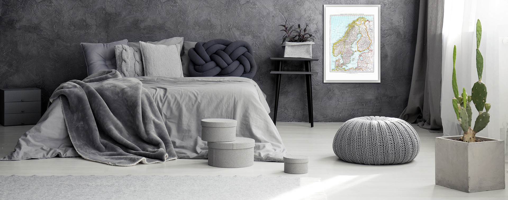 Poster Scandinavien by History art - 2