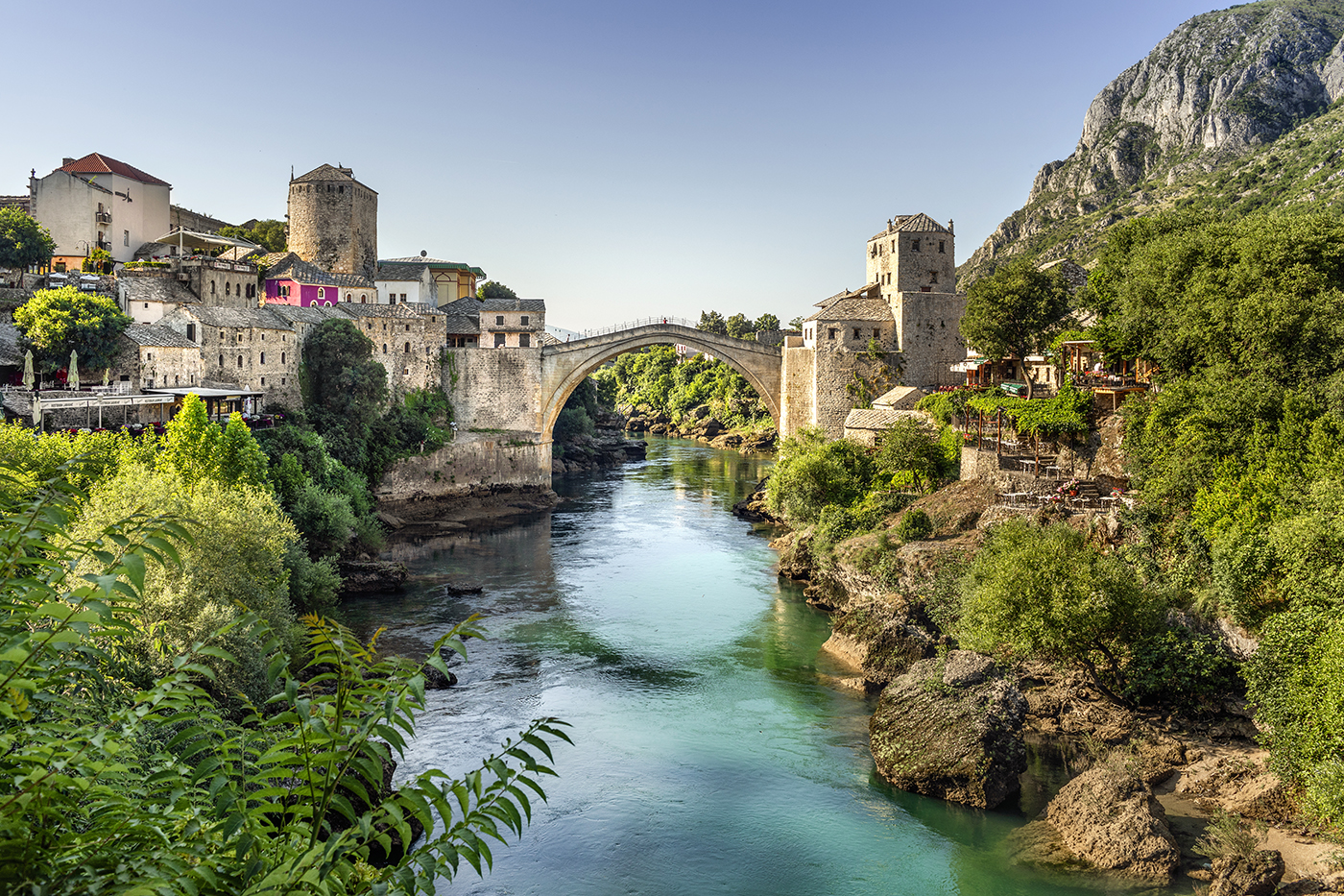 Poster Stari Most i Mostar by Mujo - 3