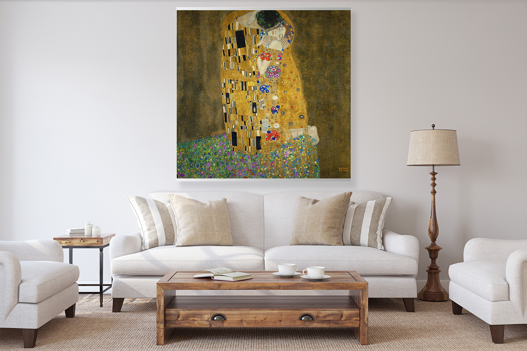 Fotovepa Kyssen - Gustav Klimt by History art
