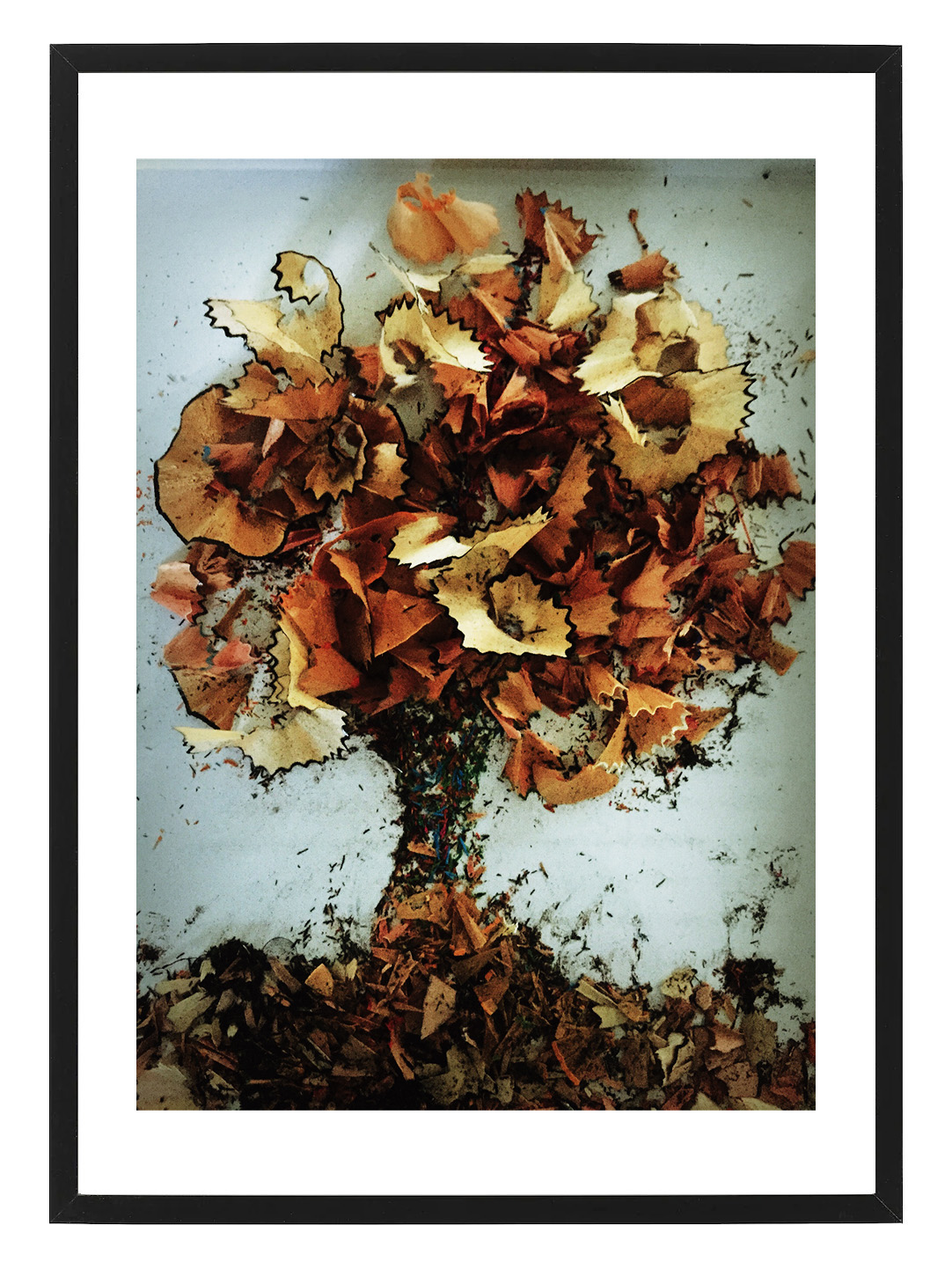 Fotokonst autumn tree by X art