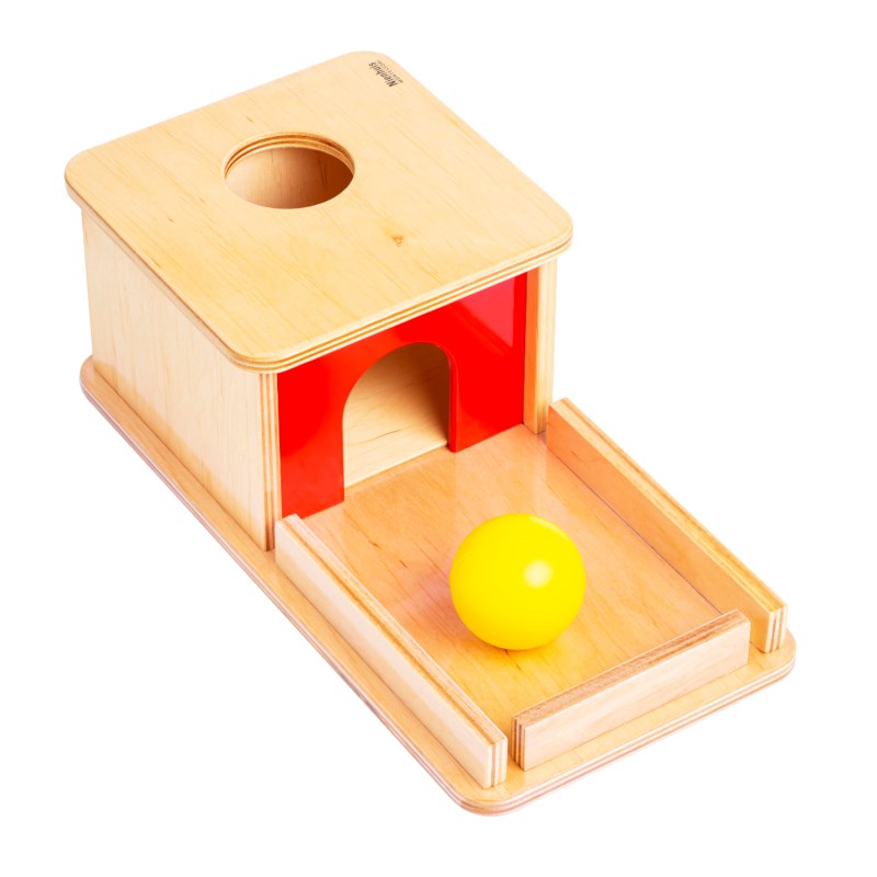 Plock i låda med boll