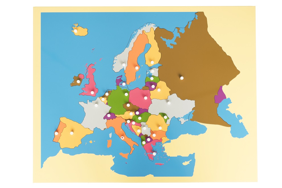Kartpussel Europa
