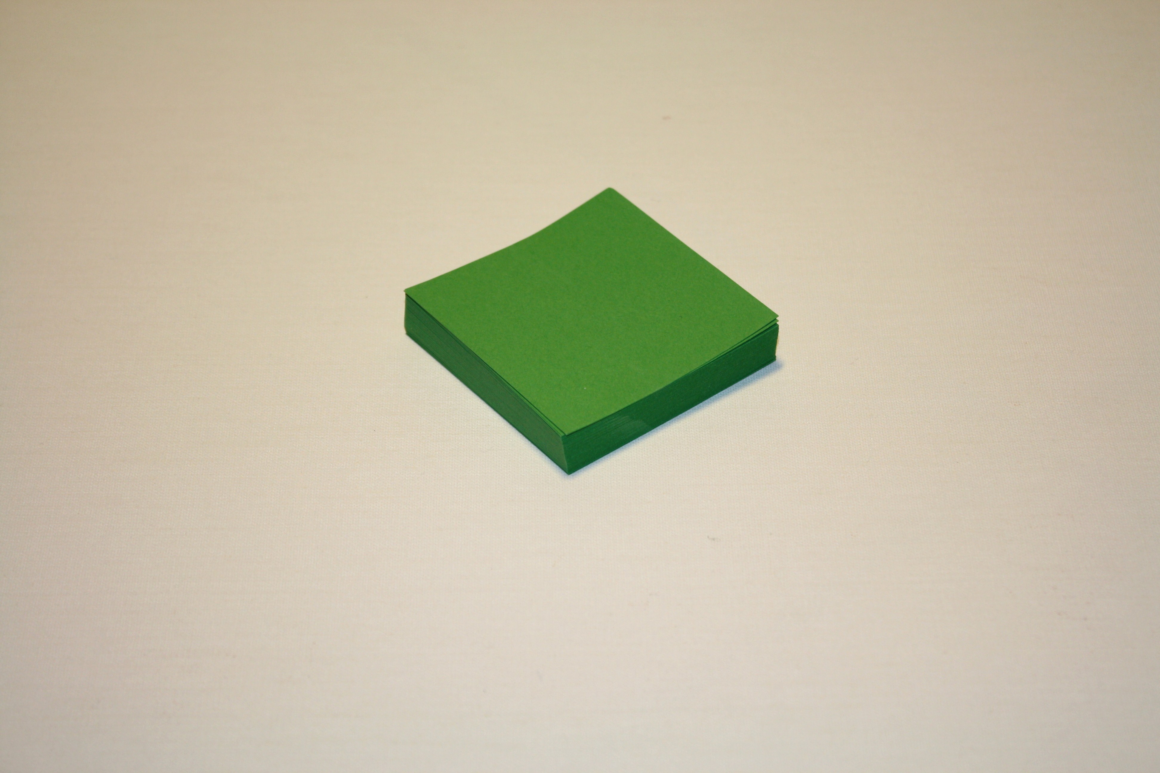 Gröna kort 6x6 cm