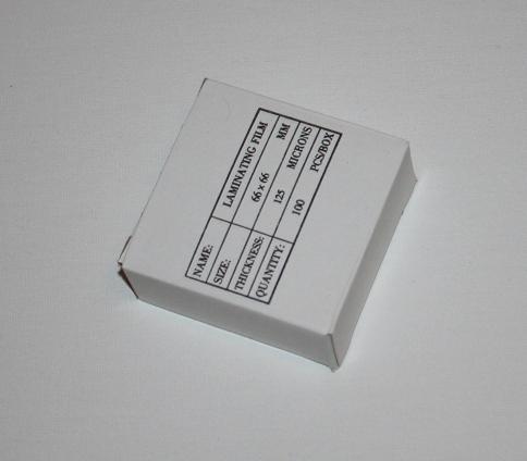 Laminat 66x66 mm , 125 mic