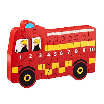 Pussel Brandbil 1-10 - Lanka Kade