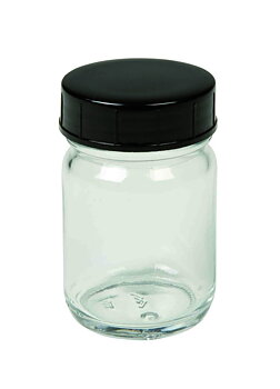 Glasburk för lim, färg mm