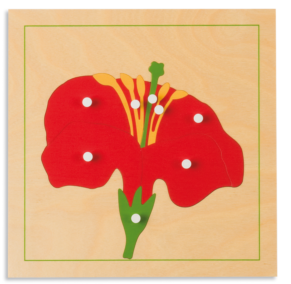 Pussel Blomma