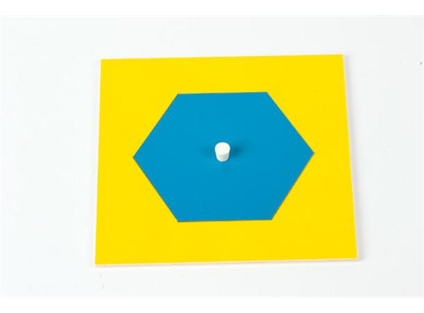 Geometric Cabinet Inset: Hexagon